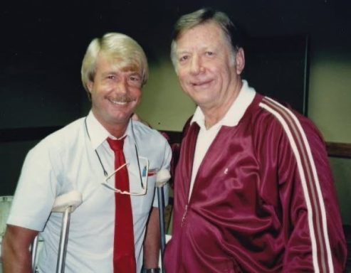 1987 w/Mickey Mantle